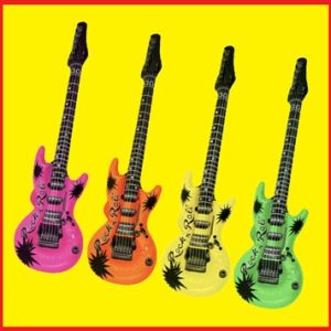Inflatable Guitars (Pack of 4)