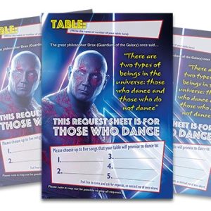 Themed Table Request Forms