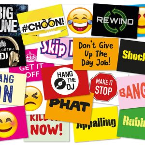Dancefloor DJ Battle Boards (Pack of 50)