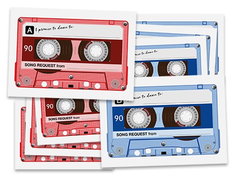Cassette Request Cards (pack of 500)