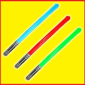Inflatable Light Sabres (Pack of 3)