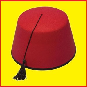 Red Fez Hat