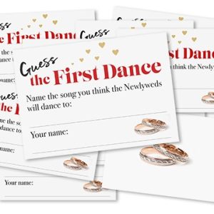 Guess the First Dance cards (Pack of 500)