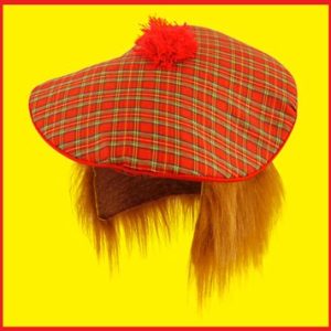 Scottish Hat with Ginger Hair
