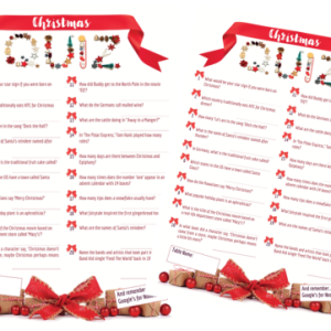 Christmas Quiz - Set B (Pack of 100)